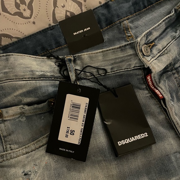 Dsquared2 Skater Mens Jeans Size 50/34 - Picture 5 of 12